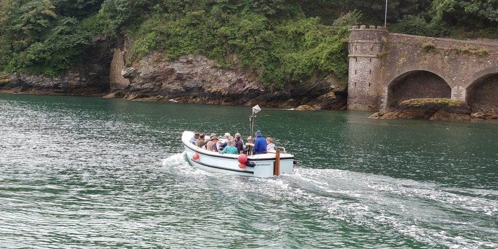 Heading out to Looe Island. Photo by Jen Bousfield