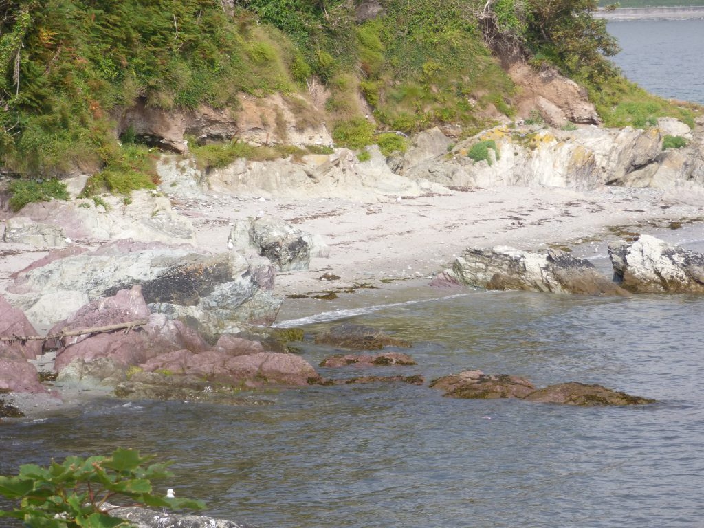 Beach view from Jetty Cottage